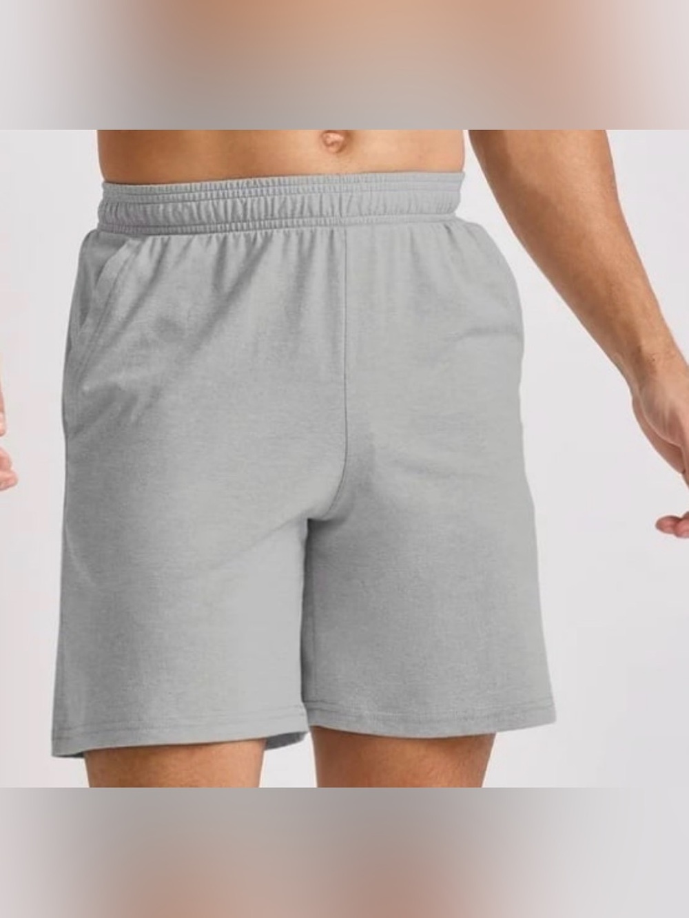 Hanes Originals Big Men’s Shorts Classic Fit Pull On Athletic Shorts 7” Inseam